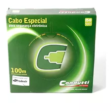 Cabo Alarme Multicores 4 Vias 26 40 Mm Cca Condutti Rl 100 M