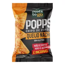 Chips De Pipoca Roots To Go Queijo Nacho Sem Glúten 35 G