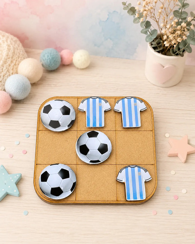 Tateti Camiseta Argentina Messi Pelota Souvenir Cumple X50