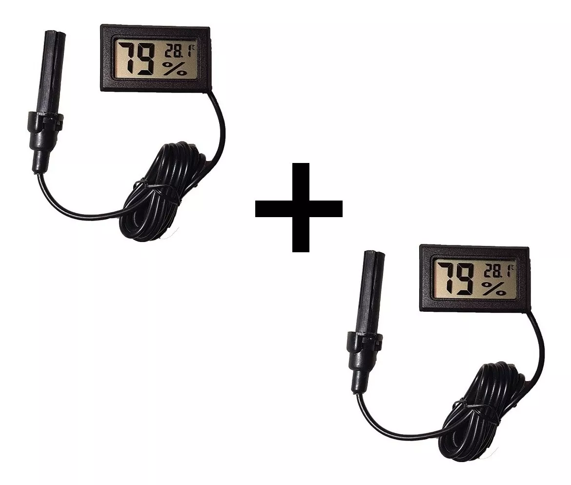 Higrometro Termometro Digital Medicion Humedad Y Temperatura