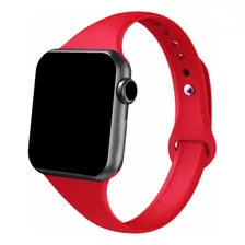 Pulseira Silicone Slim Fina Para Apple Watch Smartwatch Iwo