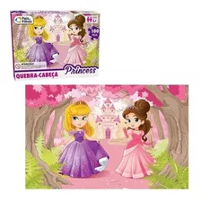 Brinquedo Infantil Quebra Cabeça Princesas Amigas