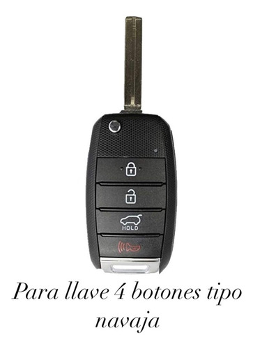 Funda Llave Kia 4 Botones Tipo Navaja Rio Forte Soul  Foto 2