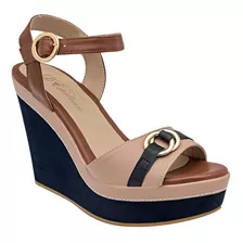 Zapatilla Mujer D'cristian 712 Beige Camel 094-363