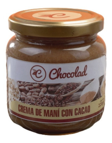 Crema De Mani Con Cacao - U - Unidad - Unidad a $59