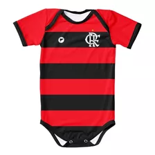 Body De Bebê Do Flamengo Com Proteção Uv Oficial