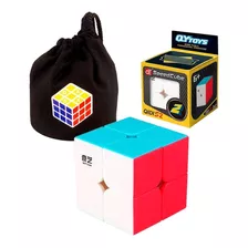 Cubo Rubik 2x2 Qiyi Qidi S2 De Velocidad + Estuche 