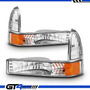 For 2004-2022 Ford F150 Chrome Bull Bar Bumper Grille Gu Gt2