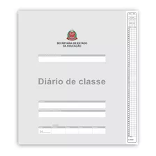 Diário De Classe Bimestral Estado De São Paulo Kit C/ 15