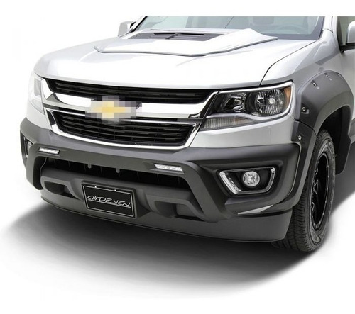 Bumper Delantero Defensa Air Design Chevrolet Colorado 16/18 Foto 4