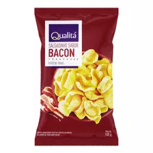 Salgadinho De Trigo Bacon Qualitá Pacote 100g