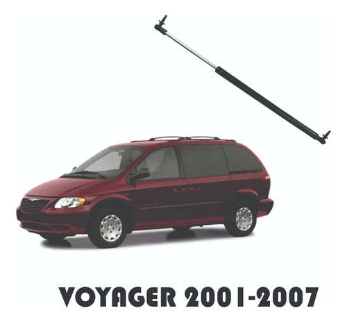  Amortiguador De Cajuela Chrysler Voyager 2001-2007 Foto 5