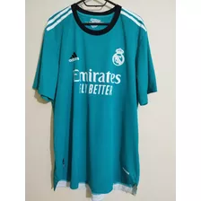 Jersey Real Madrid Campeonato Champions 2021 Xl Adulto