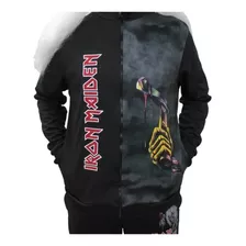 Jaqueta Wa Sport Iron Maiden Killers - Preto