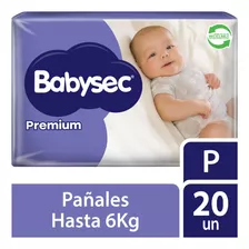 Pañales De Bebé Babysec Premium 20un P