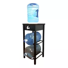 Mueble Despachador De Agua Con Almacén Para 2 Garrafones