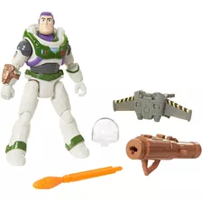 Boneco Disney Pixar Buzz Lightyear Equipado Missões Mattel