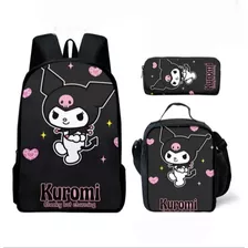 Pack Mochila Kuromi Mochila Kawaii Hello Kitty