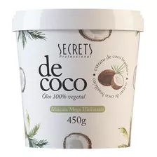 Máscara 450ml De Coco - Secrets Professional