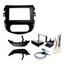 Base Estereo Nissan Np300 2017-18 Kit Complemento 1 Y 2 Din