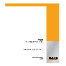 Manual De Serviços Case W20f Pá Carregadeira