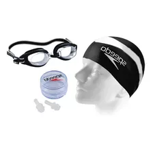 Kit Natação Speedo Óculos Touca E Protetor Original