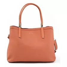 Piarot Cartera Dos Asas Tres Divisiones Mediana Coral