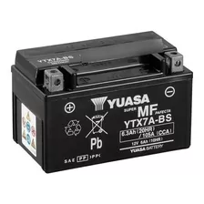 Bateria Yuasa Moto Ytx7a-bs Akt Ak 200