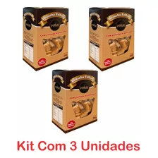 Kit Mini Bolacha Folhada Crocante Canela - Com 3 Unidades