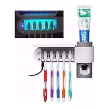 Suporte Pasta Dente Banheiro Eletrico Uv Luz Esterilizador