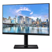 Monitor Samsung T450 24 Fhd, Tela Plana, Painel Ips, 75hz, 5ms, Has, Hdmi, Freesync, Game Mode - Preto