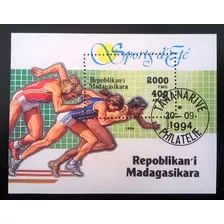 Madagascar Deportes, Bloque Sc. 1271 Carrera 94 Usado L10791