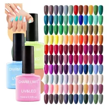 Kit Esmaltes X6 Semipermanentes Gel Uv/led Colores Nuevo