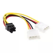 Adaptador 6 Pines A 2 Molex Para Placa Video