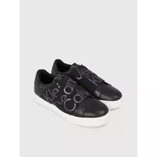 Zapatilla Classic Cupsole Elast Web Negro Calvin Klein