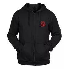 Moletom Cobra Kai Blusa Casaco De Frio Adulto Moleton Ziper