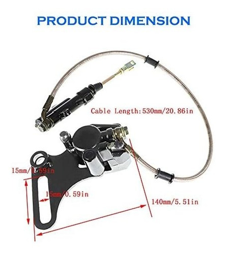 Para Moto: Labwork - Cilindro Maestro De Pinza De Freno De D Foto 2