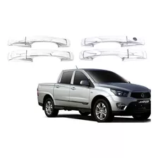 Cubre Manillas Cromada Ssangyong Actyon Sport 2008-2015