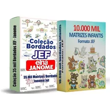 Matrizes Bordados 35 Mil - Janome - Jef Selecionados