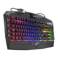 Teclado Gamer Pc Adamantiun Nemesis Ak1000, Led Chroma Abnt2