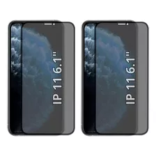 Kit 2 Pelicula Vidro 3d Privacidade Fosca Para iPhone -todos