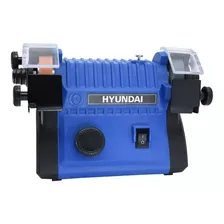 Esmeril De Banco De Batería Hyundai 20v - Hybg20 Color Azul
