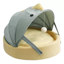 Cama Para Perros Gatos Cueva De Mascotas Casa Iglu Hermosa L