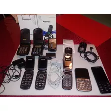 Celulares Motorola Startac - Lote De 8 Para Colección.