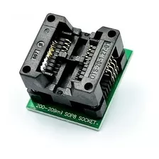 Adaptador Convertidor Sop8 A Dip8 Soic8 Programador 200 Mil