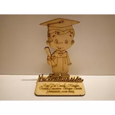 Recuerdos Graduación Madera Mdf