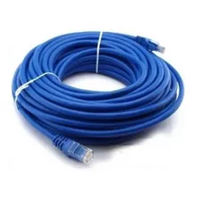 Cable De Red Ethertnet Rj45 20 Metros Categoría 5e 