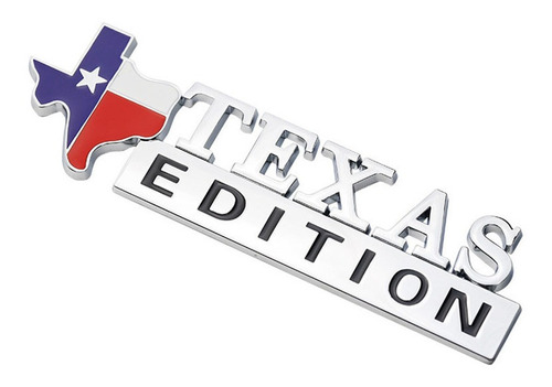 Emblema Texas Edition Ram F150 Cheyenne Silverado Chevrolet  Foto 4