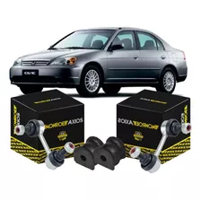 Kit Bucha Bieleta Traseira Honda Civic 1.7 2001 2002 2003 