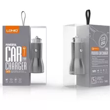 Cargador Carro Original Carga Rapida 2 Usb + Cable 1 Metro